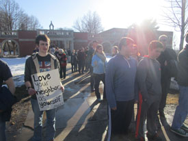 Peace March and Rally 3-9-15